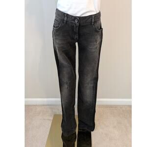 Dolce & Gabbana Washed Black Denim Jeans